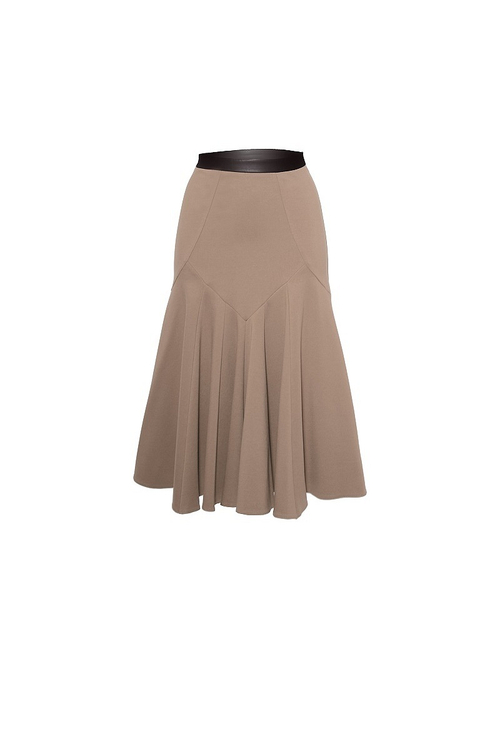 Юбка "Годе" бежевая BASIC 05-16FW