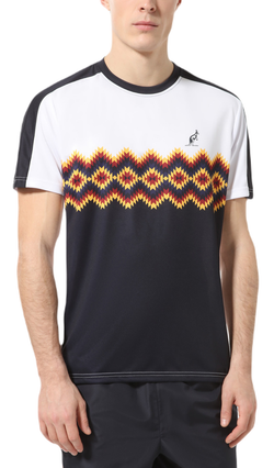 Мужская теннисная футболка Australian T-Shirt Ethnic Ace - разноцветный