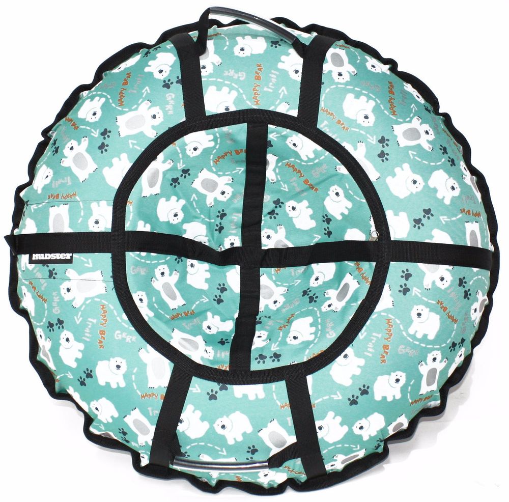 Тюбинг Hubster Люкс Pro Мишки бирюзовые