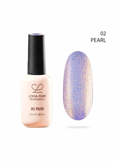 Lovia Cure Гель-лак Pearl 02, 8 мл