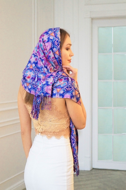 LIGVIANNI Палантин Kerchief Сoral