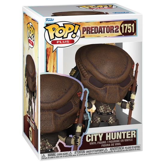 Фигурка Funko POP! Plus Predator 2 City Hunter (1751) 80200 / Фигурка Фанко ПОП! по мотивам фильма "Хищник 2", Городской Охотник
