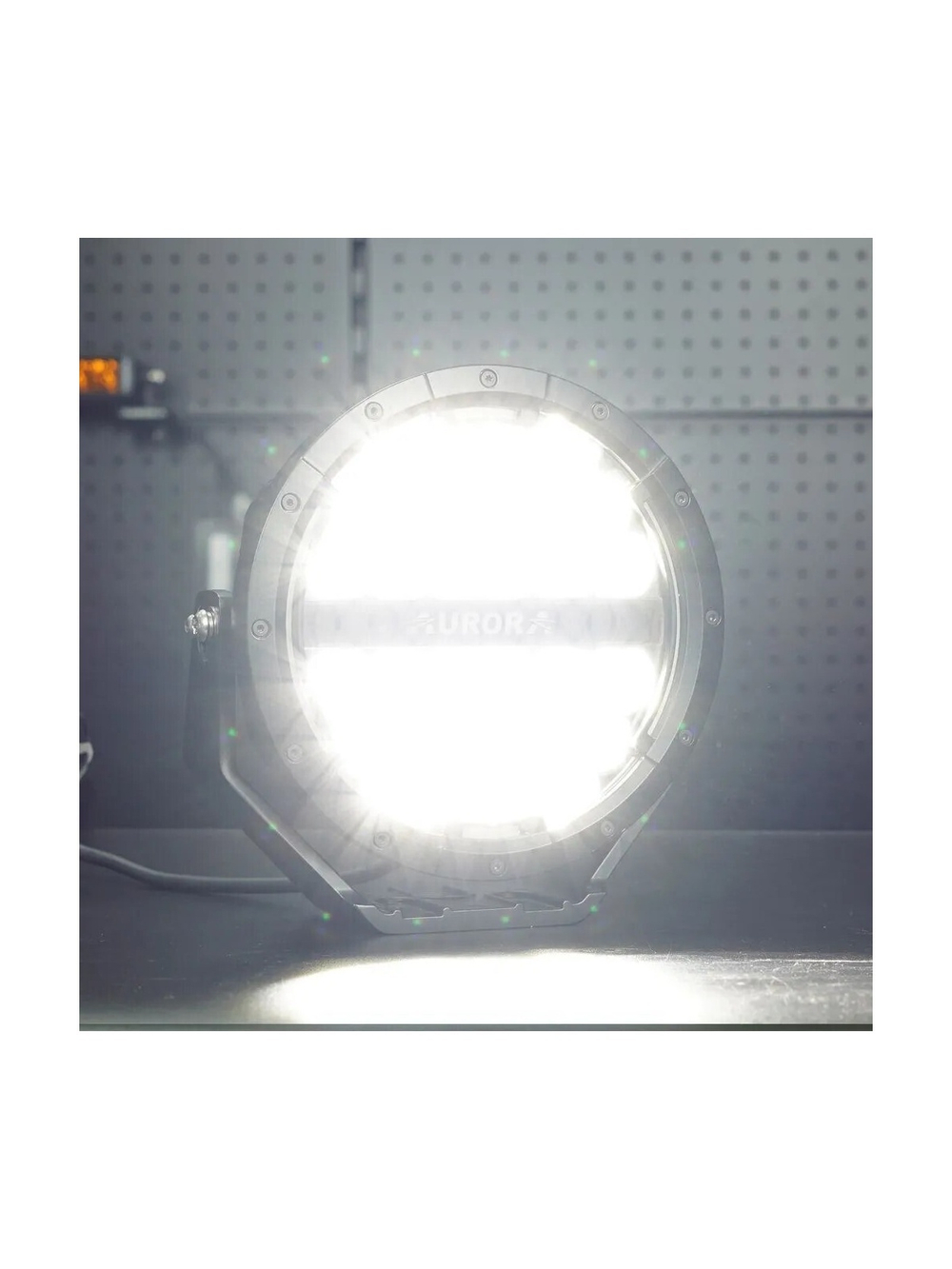 Светодиодные фары комбинированного света AURORA 178 мм 120W с ДХО (комплект 2 шт)