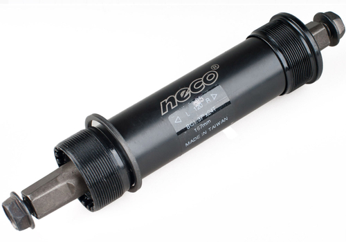 Каретка-картридж 6-210401 BB401 корпус 68/73мм внешние чашки HOLLOWTECH II, BSA 1.37"X24T, R/L, ПОД ОСЬ D24, АЛЮМИНИЙ/ПЛАСТИК NECO