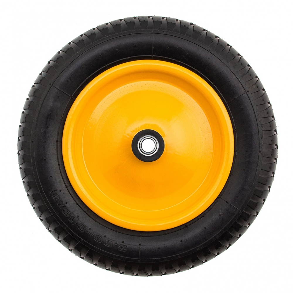 Колесо пневматическое, 3.00-8, D 360 мм, внутренний подшипник D 16 мм, длина оси 92 мм Palisad