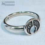 Кольцо "лунница"