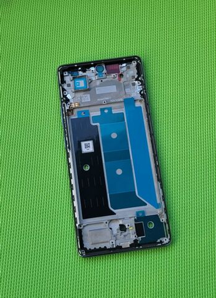 Infinix Hot 50 Pro Plus (X6880) - рамка дисплея (корпус) + шлейф кнопок + кнопки громкости и включения (АСЦ)