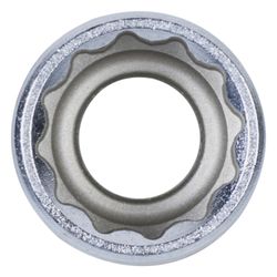 KING TONY (433016M) Головка торцевая стандартная двенадцатигранная 1/2", 16 мм