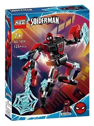 Конструктор Механическая броня Человека-паука 125 деталей