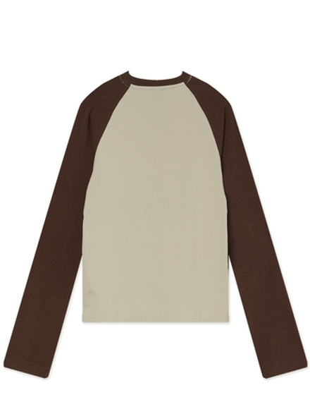 Женский Лонгслив Gradation Lettering Raglan