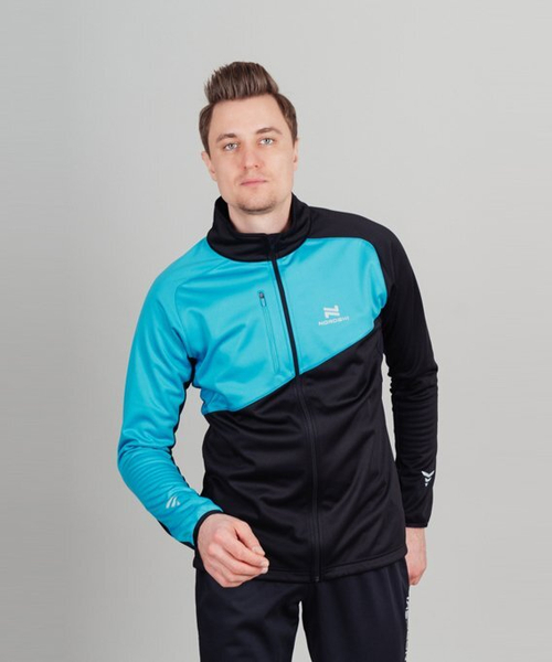 Куртка разминочная NORDSKI PREMIUM Blue/Black, мужская, NSM800170