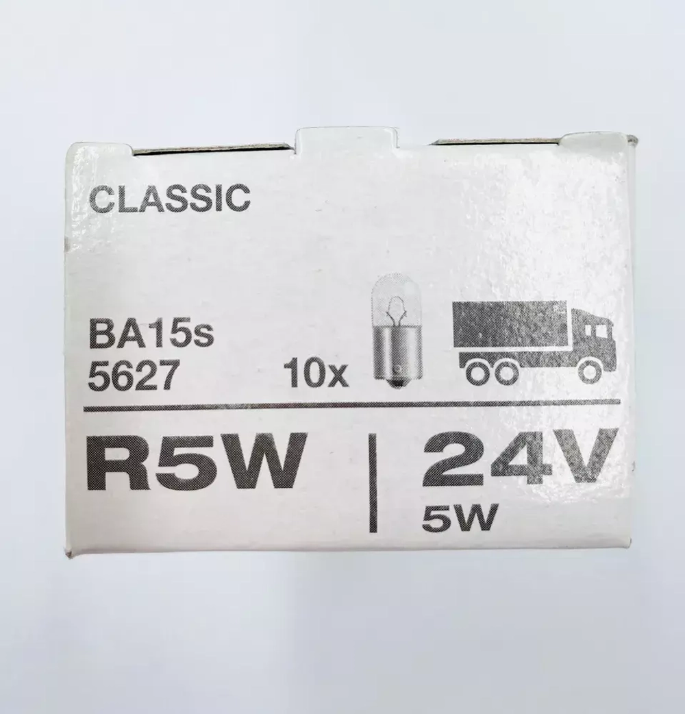 Лампа галогенная 5W 24V 5627 OSRAM