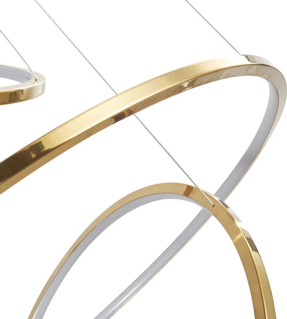 Kink Light 07675A,36 Подвес Амия латунь Led 175W