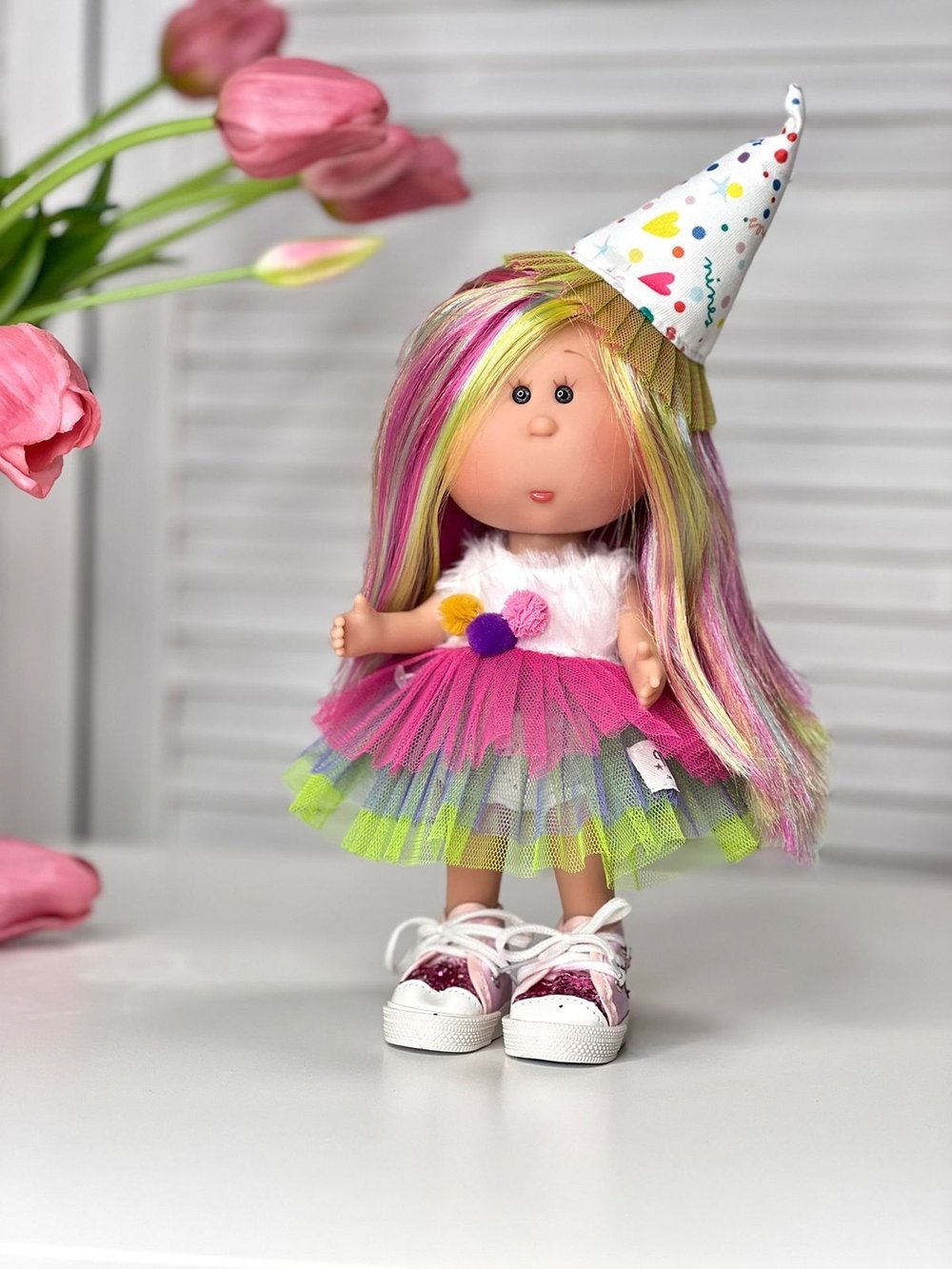 Кукла Nines виниловая 23см Little Mia (3152K)