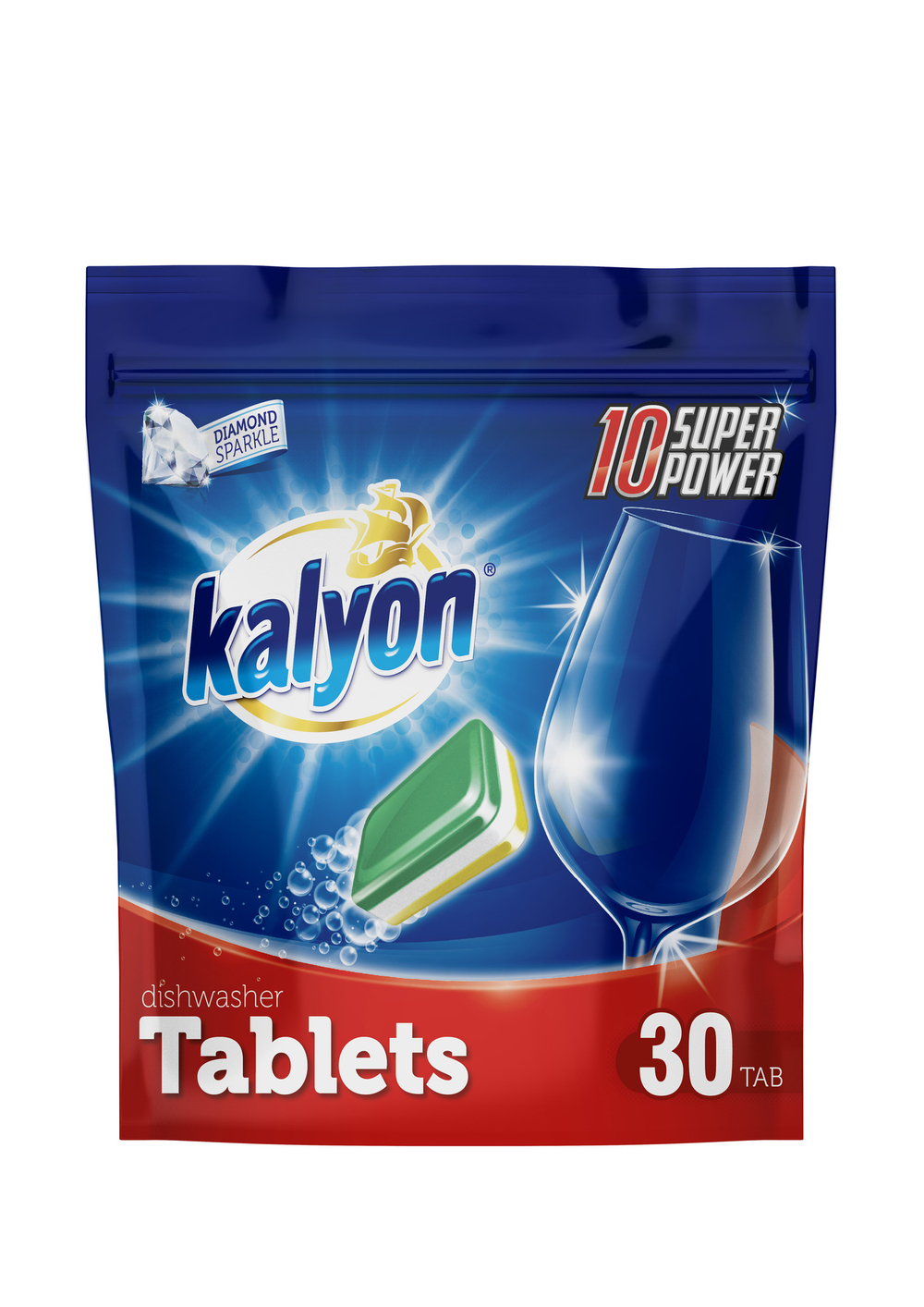 Таблетки для посудомоечной машины 30шт Kalyon