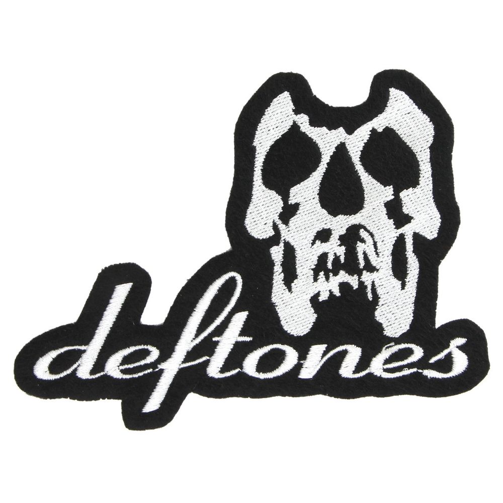 Нашивка с вышивкой группы Deftones