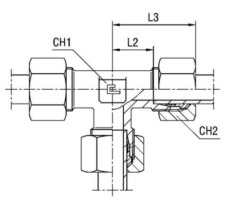 Соединение PT DS08 M16x1.5 (в сборе)