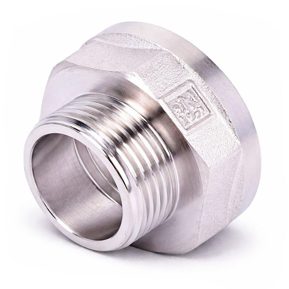 Переход лат. 1/2" * 3/8" вн./нар. никель