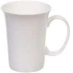 Кружка фарфоровая 330мл «Белая»