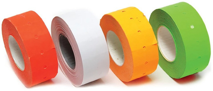 Кл.лента 21,5*12 зел, оранж, жёлт, красная