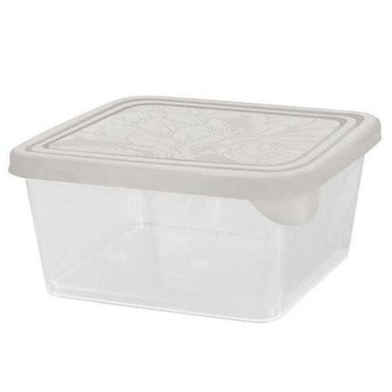 PlastRep Контейнер для продуктов HELSINKI 0,45л пепел.жемчуг