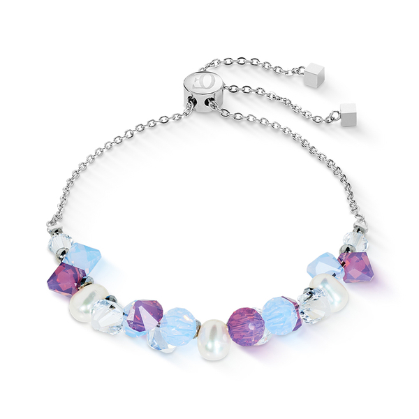 Браслет Coeur de Lion Lilac-Blue 1124/30-0839