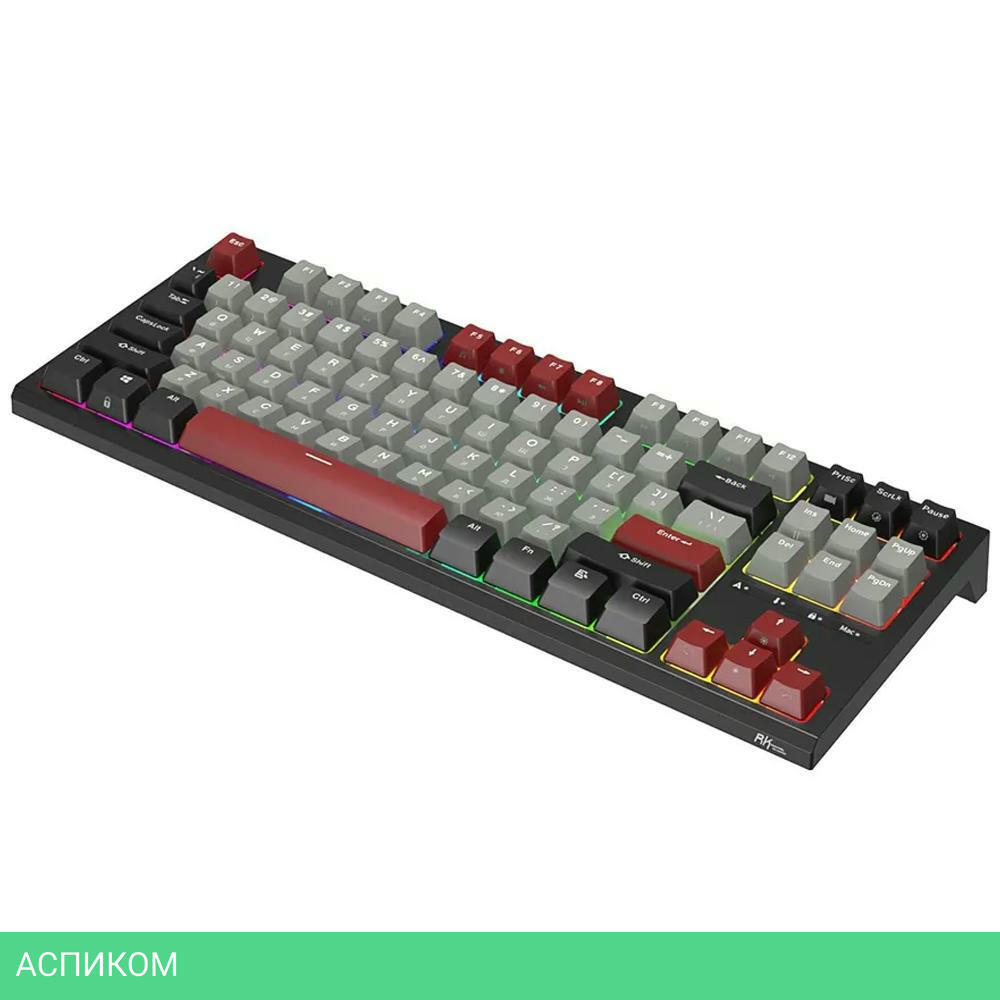 Клавиатура Royal Kludge RKR87 Red switch/Black/Gray/Red