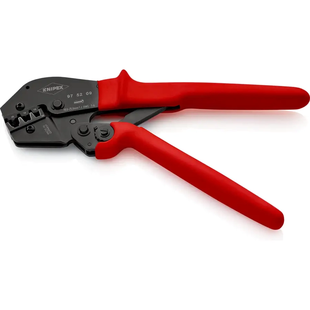 Клещи зажимные для опрессовки чернёные 250 мм Knipex 97 52 09