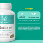 Natural Factors, WomenSense®, EstroSense®, 120 вегетарианских капсул