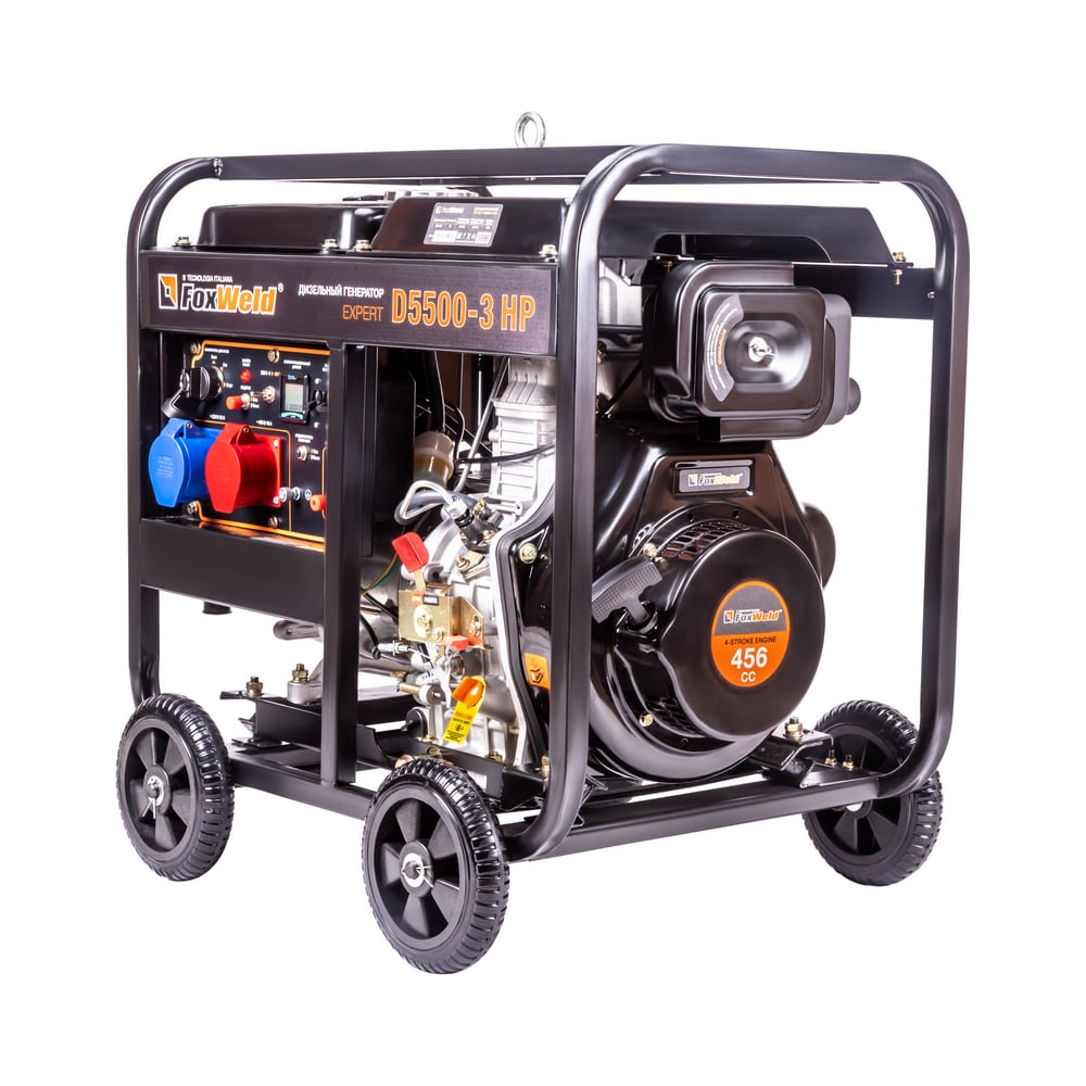 Дизельный генератор FoxWeld Expert D5500-3 HP 8896