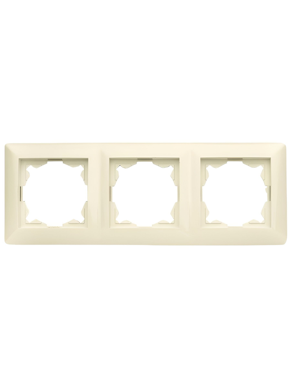 Рамка 3-я горизонтальная Profitec Optima бежевая 940234