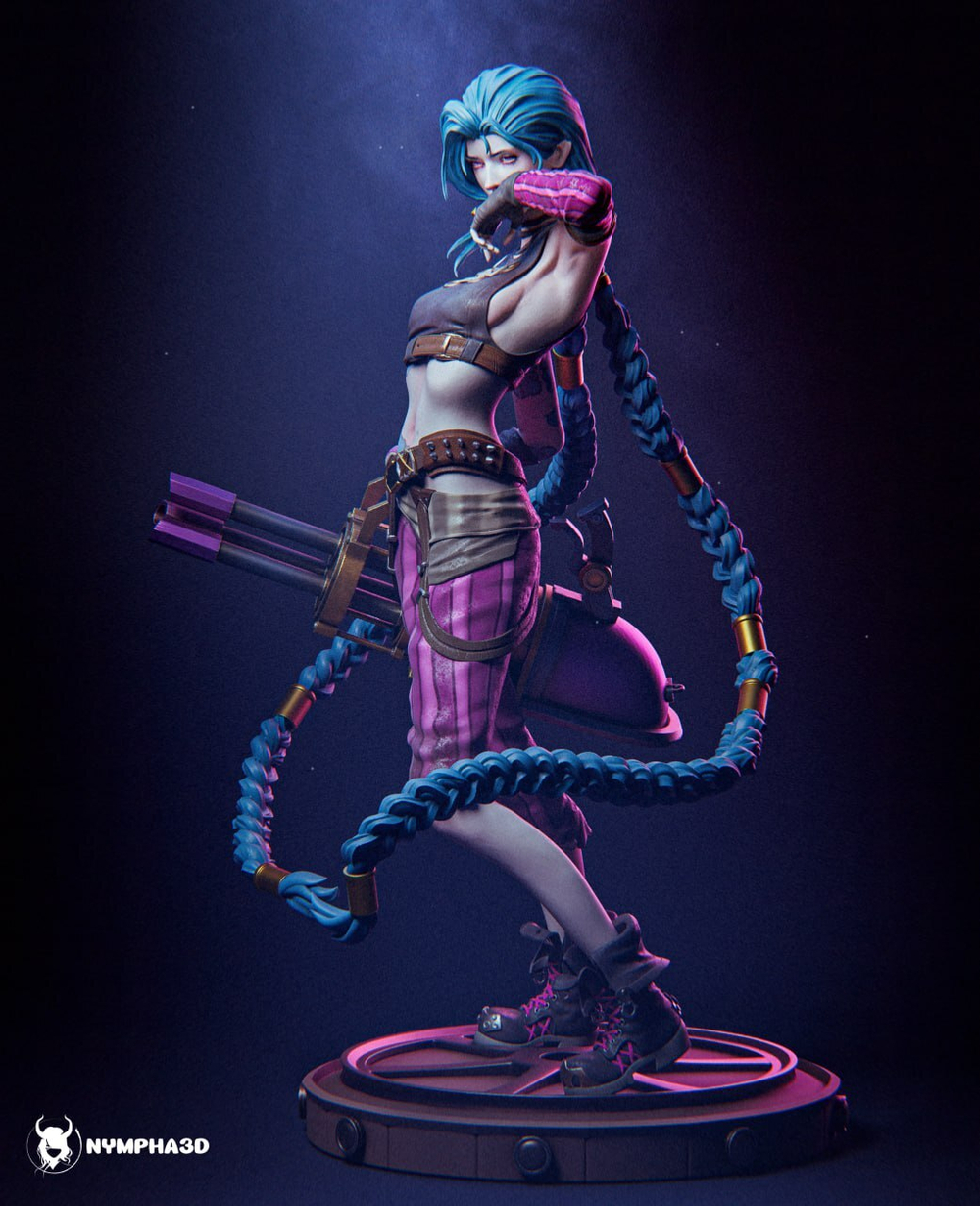 Фигурка Джинкс Лига легенд Jinx League of Legends