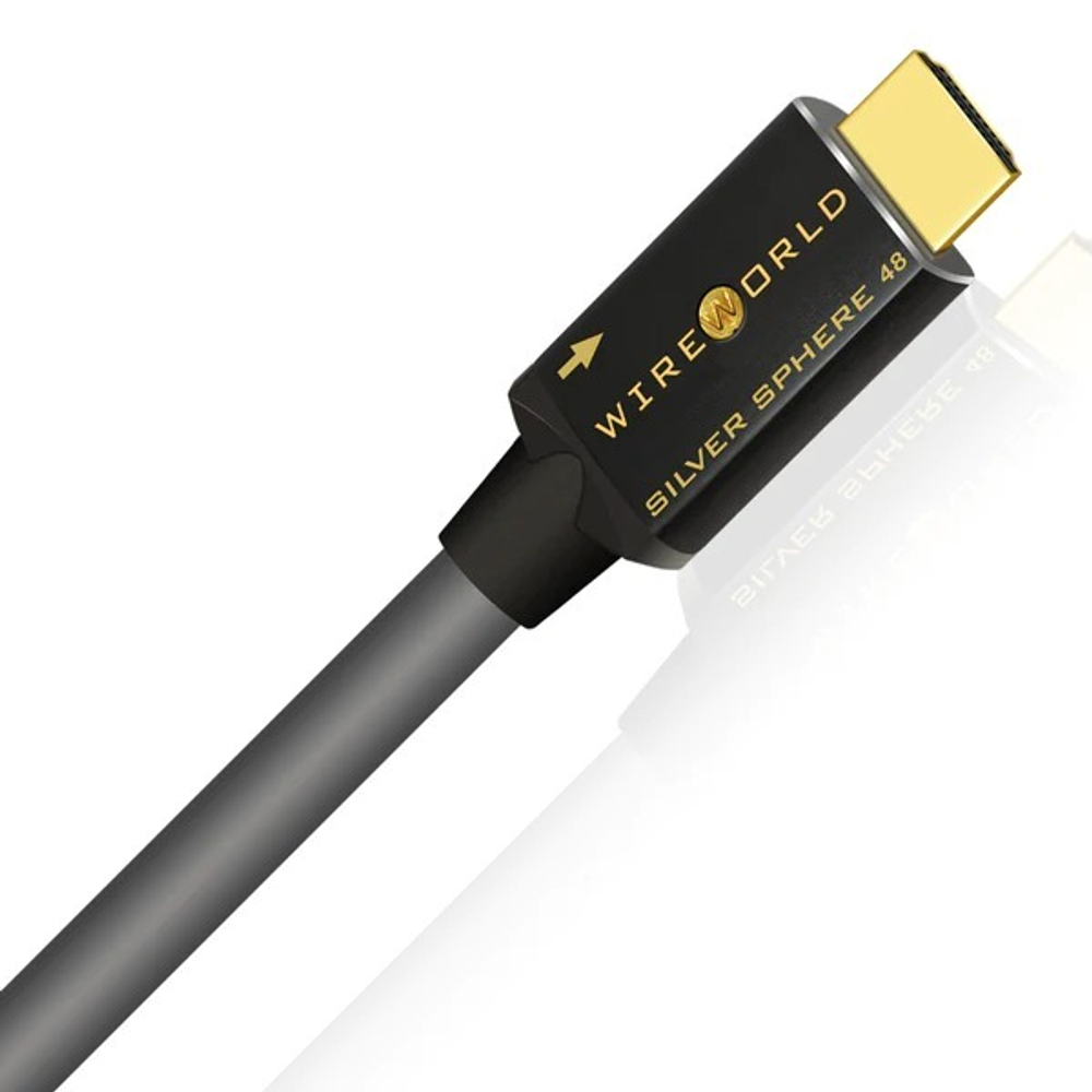Wireworld Silver Sphere HDMI 48 G, 2.1 Cable 1.0m, кабель  HDMI, 1м. (SSP1.0M-48)