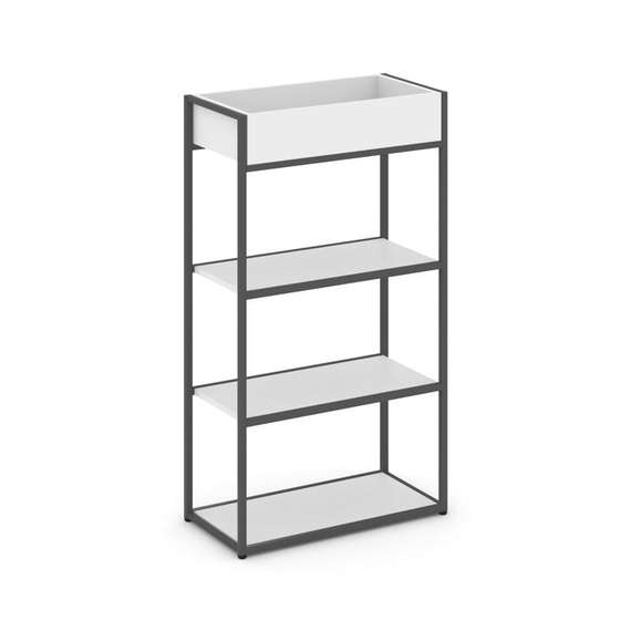 Рифт Стеллаж металлический высокий приставной RF.STM-002  696*350*1250