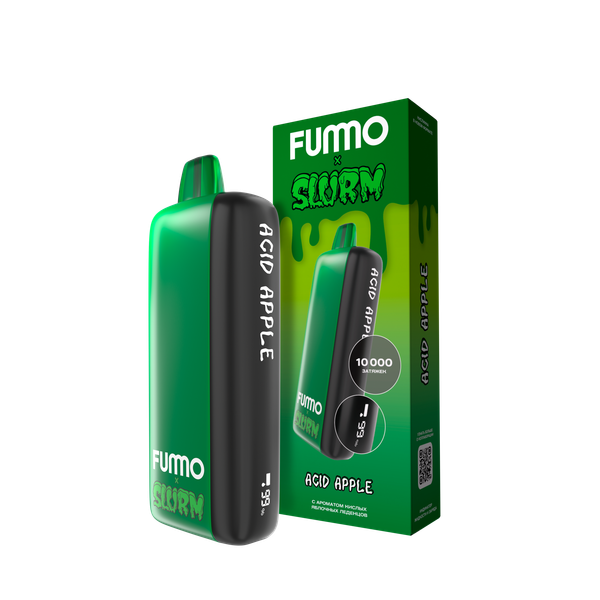 Купить Одноразовый Pod Slurm x Fummo - Acid Apple (10000 затяжек)