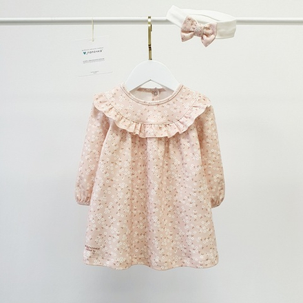 Комплект 2 предмета, Нюдовый в цветочек