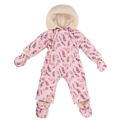 Комбинезон- Пача 300 гр. р.0,5 (68) принт перышки