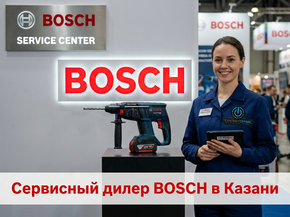 Ремонт перфоратора Bosch в Казани