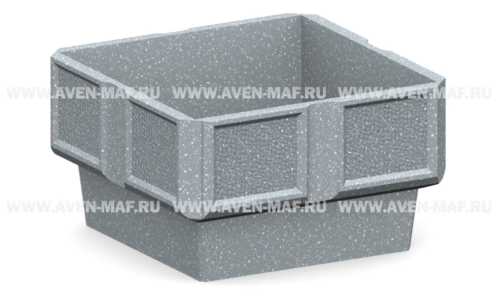 Вазон для цветов бетонный