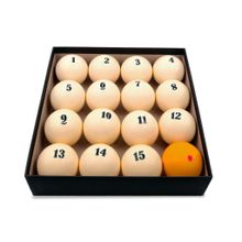 Комплект шаров 67 мм "Diamond Ultra C" желтый биток