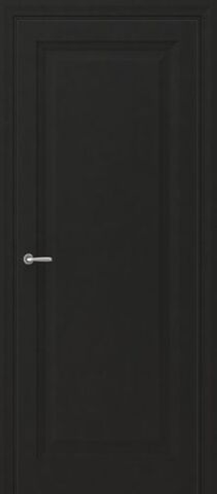 Межкомнатная дверь Фрамир Arta 1 PG Чёрный софт