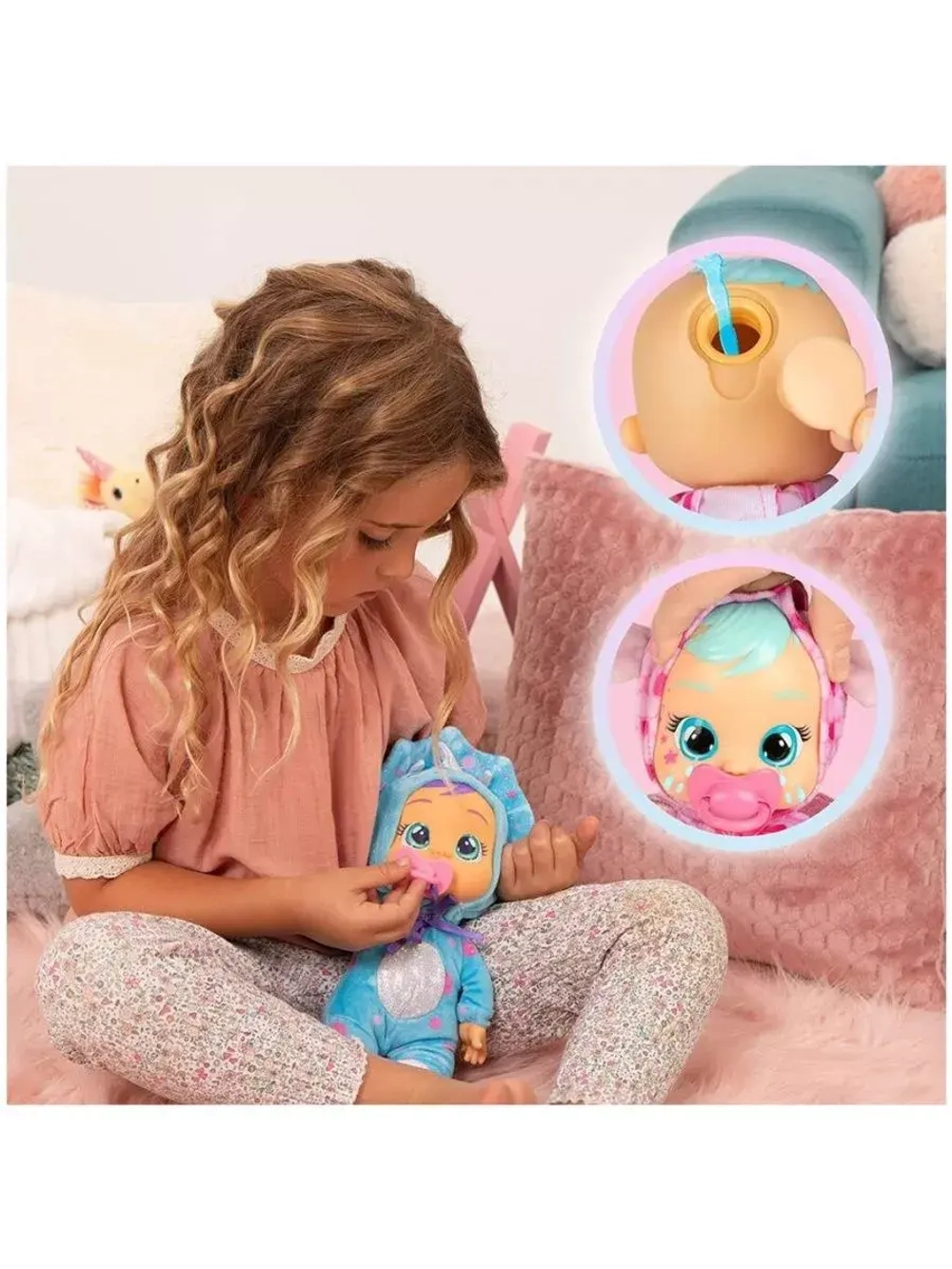 Кукла пупс Cry Babies Tiny Cuddles Фэнси 41037