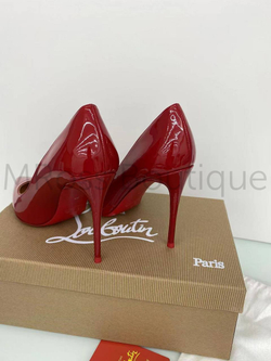 Красные туфли лодочки Christian Louboutin Kate 10 см