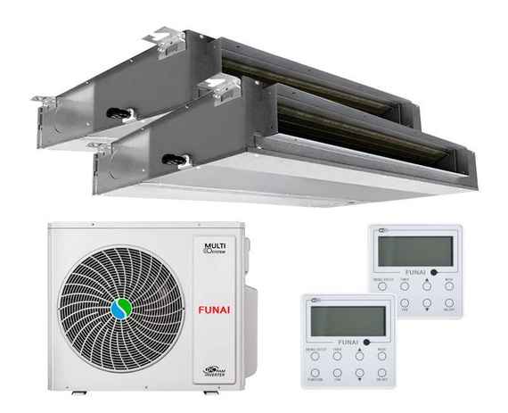 Мульти сплит-система Funai 2 x RAM-I-OK30HP.D01 / RAM-I-2OK55HP.01