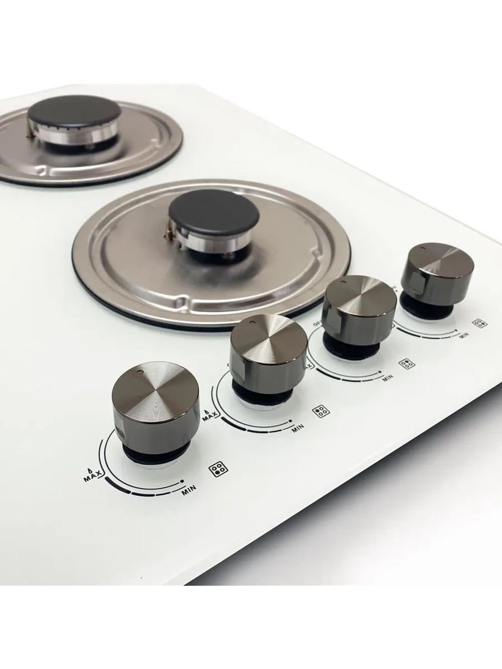 Газовая варочная панель HCG-443 White Ginzzu