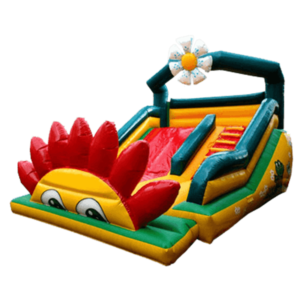 Уличный надувной батут "Цветочек"