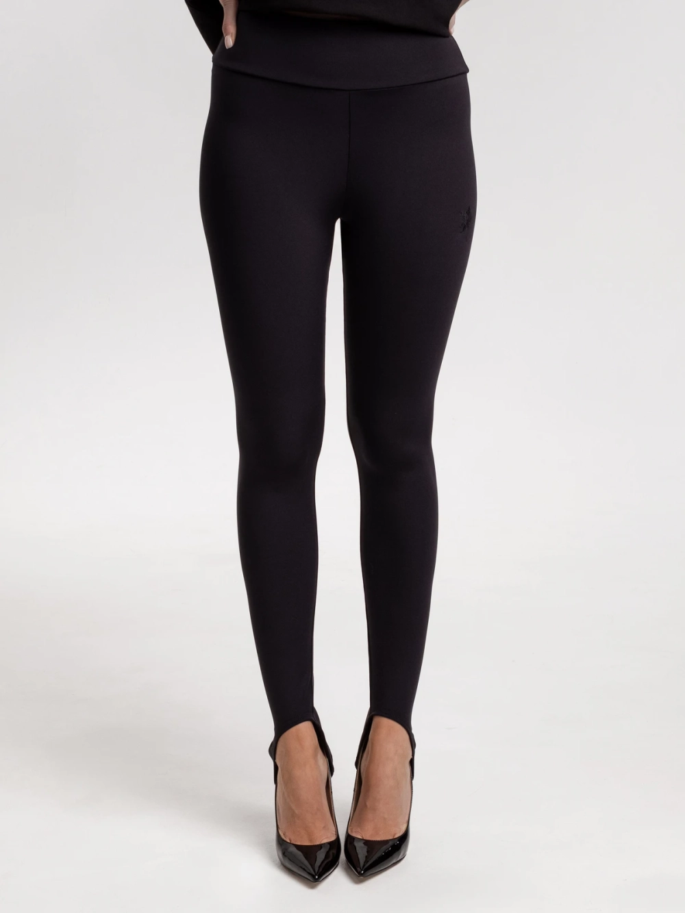 Лосины со штрипками DEW, черный