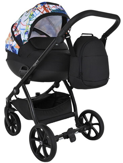 Детская коляска Tutis Nanni 7 2 в 1 1532118 White Painting