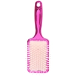 Расческа массажная зеркальная «Animals», милые корги, микс 4 цвета, 7*22 см (блистер Ultramarine)