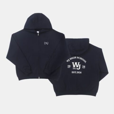 (ПРЕДЗАКАЗ) товары SMTR25 - REPLY HIGH SCHOOL OFFICIAL MD HOODIE ZIP-UP